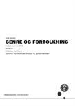 Genre og fortolkning FS26
